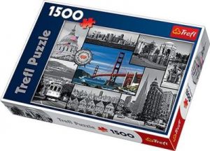 Puzzle San Francisco 1500 części - zabawka dla dzieci