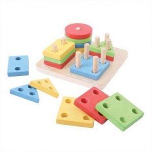 Sorter czterech kształtów do zabawy dla dzieci