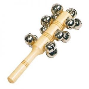 Instrument perkusyjny - Grzechotka z 13 dzwonkami