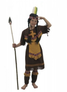 Indianka Lux 7-9 Lat przebrania dla dzieci,