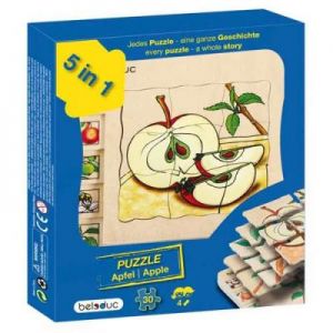 Puzzle - Jabłko - zabawki dla dzieci
