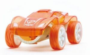 HAPE Pomarańczowa wyścigówka - zabawka dla dzieci