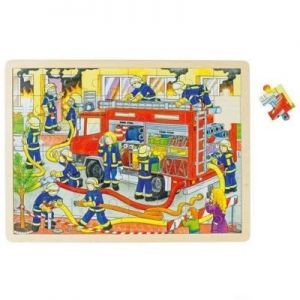 Puzzle dla dzieci - Straż pożarna