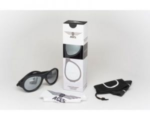 Babiators, Okulary przeciwsłoneczne Aces 7-14 Black Ops Black / Mirrored Lens