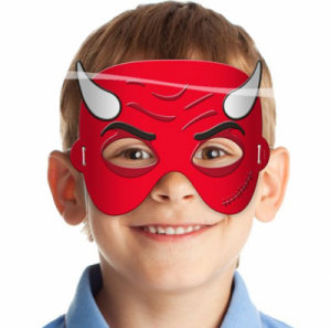 Maska diabeł - przebrania i dodatki dla dzieci