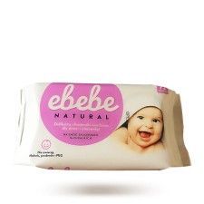 EBEBE Natural Chusteczki nawilżane dla dzieci i niemowląt - 72szt