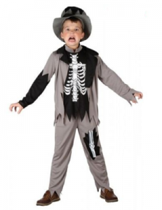 Strój Kościotrup dla dzieci 4-6 Lat na Halloween