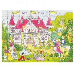 Puzzle dla dzieci- bajkowy zamek