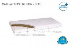 Materac do łóżeczka Komfort Baby Coco