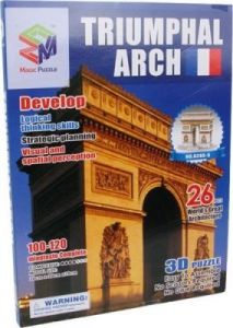 Puzzle 3D L’Arc de Triumphe - Trójwymiarowa układanka dla dzieci