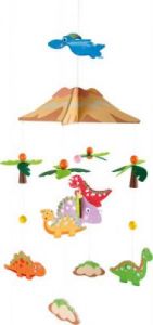 Karuzela dla dzieci - Kolorowy świat dinozaurów