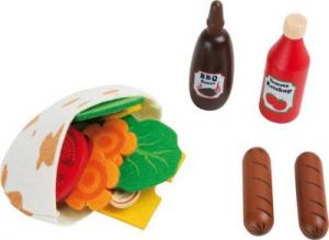 Zestaw do przygotowania kanapki Pita - zabawka dla dzieci do zabaw w dom