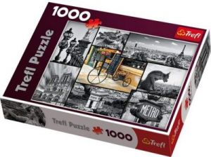 Puzzle Paryż 1000 części - zabawka dla dzieci