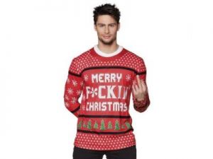 Koszulka Merry Fuckin Christmas - M