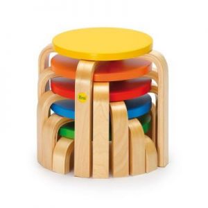 Krzesełka do nauki balansowania i równowagi 5 szt - zabawki dla dzieci