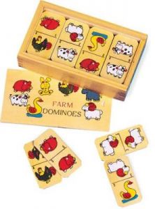 Domino dla dzieci - Farma