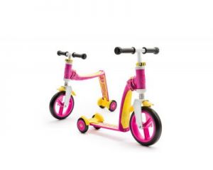 SCOOTANDRIDE, Highwaybaby PLUS 2w1 hulajnoga i rowerek 1+ Pink