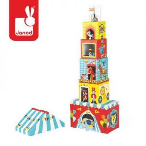 Piramida wieża ze zwierzątkami Cyrk - zabawka dla dzieci