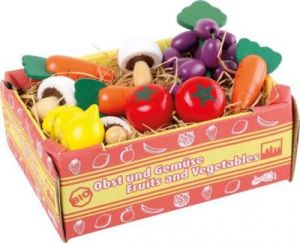 Warzywa w Skrzyneczce Mix - 11 sztuk - zabawka dla dzieci