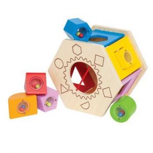 Kostka kształtów do zabawy dla dzieci