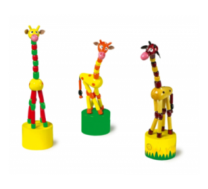 Ruchome zabawki "Żyrafy"
