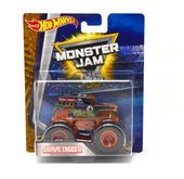 Superterenówka Monster Jam Hot Wheels (Grave Digger Orange)
