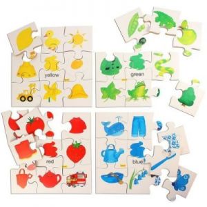 Puzzle dla dzieci - Kolory i figury