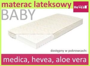 Materac lateksowy Baby 140/70 Aloe Vera