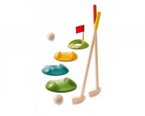 Drewniany mini golf - duży zestaw, Plan Toys