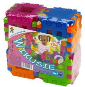 Klocki konstrukcyjne Wikusie 24 el. zabawka dla dzieci
