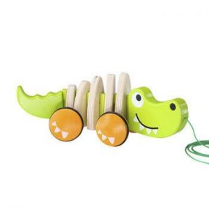 HAPE Krokodyl na sznurku,zabawka do ciągnięcia dla dzieci