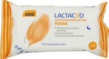 Lactacyd Femina chusteczki do higieny intymnej, 15 szt.