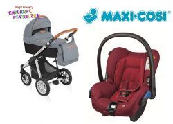 Wózek Baby Design DOTTY/DOTTY DENIM/DOTTY ECO + Fotel MAXI COSI CITI NEW