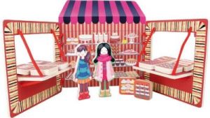 Stoisko ze słodyczami - Puzzle 3D - zabawka dla dzieci