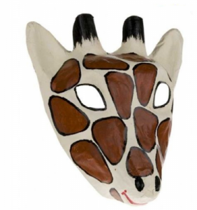 Maska - Żyrafa, przebrania , kostiumy dla dzieci