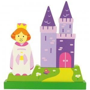 Magnetyczne puzzle księżniczka do zabawy dla dzieci