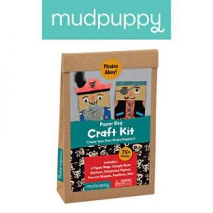 Mudpuppy - Zestaw kreatywny Kukiełki Piraci 4+