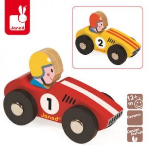 Wyścigówka drewniana Racer - zabawka dla dzieci