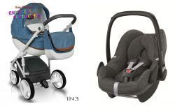 Wózek Bexa Ideal New 3w1 FOTEL MAXI COSI PEBBLE