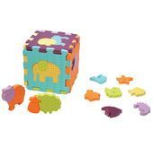 Pudełko ze zwierzątkami puzzle Ludi