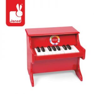 Czerwone pianino Confetti - zabawki dla dzieci