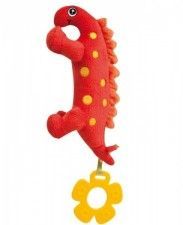 Pluszowa zabawka z piszczałką „Dinozaury” - 4 kolory do wyboru
