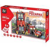 Straż pożarna Posterunek Strażacki 300 elementów Blocki