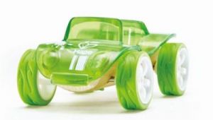 HAPE Zielona wyścigówka - zabawka dla dzieci